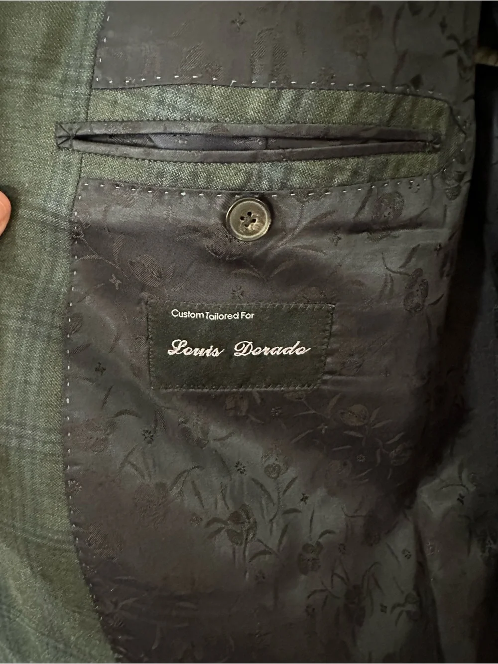 Balani reda Milan custom suit coat
